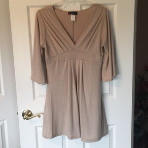 Tan dress - Body Central